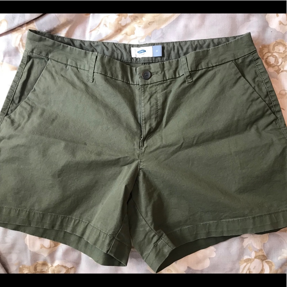 Dark green shorts